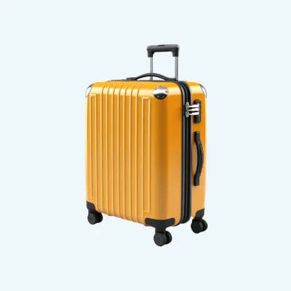 Picture of Hard Shell Carry on Luggage with Aluminum Frame
