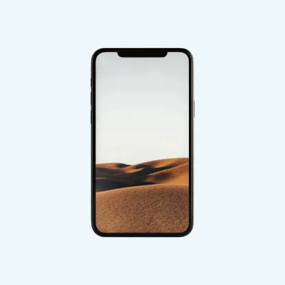 Picture of iPhone 16 Pro Desert Titanium desert wallpaper pack