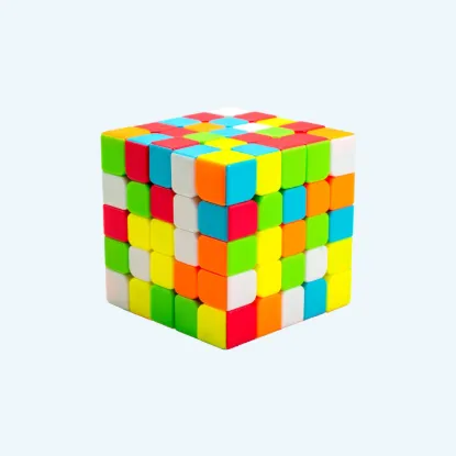 Picture of 5x5 Stickerless Magic Puzzle Cube